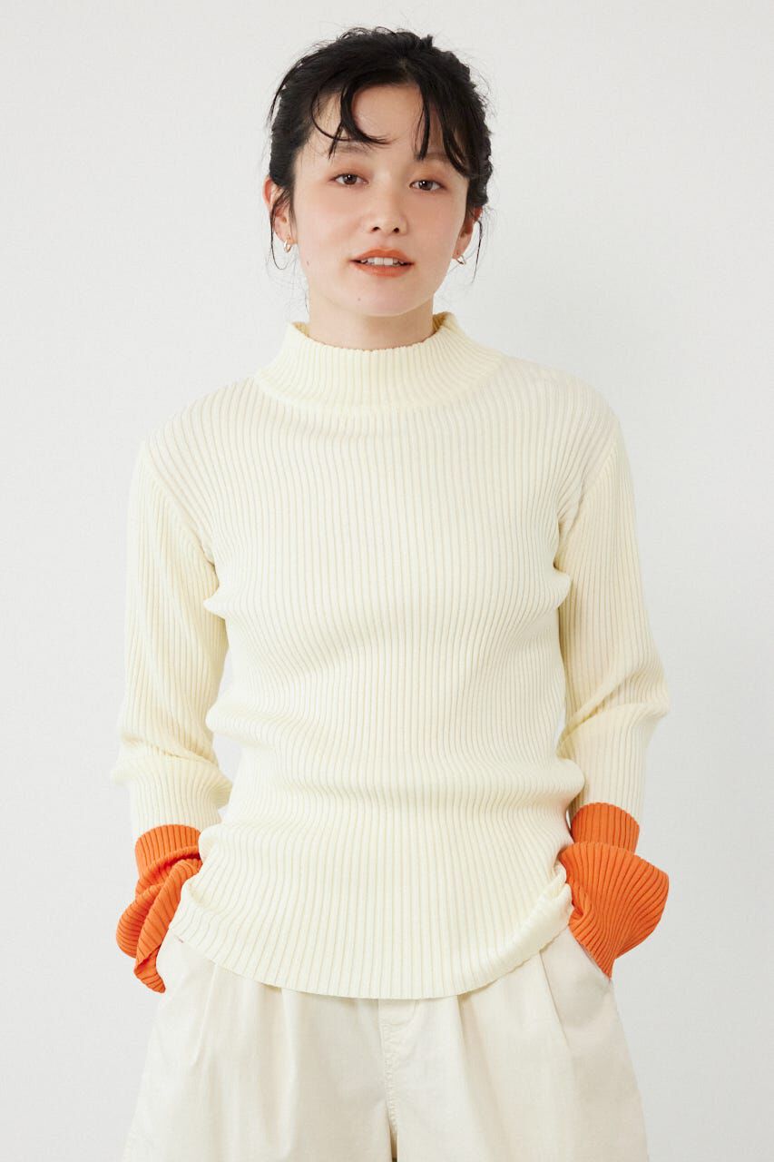 RODEO CROWNS「スリーブカラーニットトップス」|ニット・セーター|