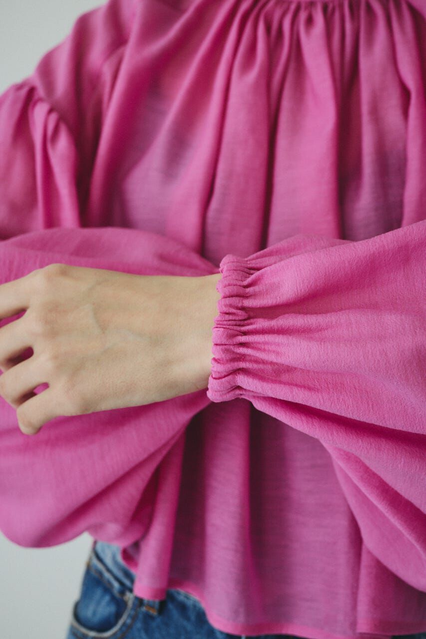 HeRIN.CYE「Volume sleeve blouse」|シャツ・ブラウス|