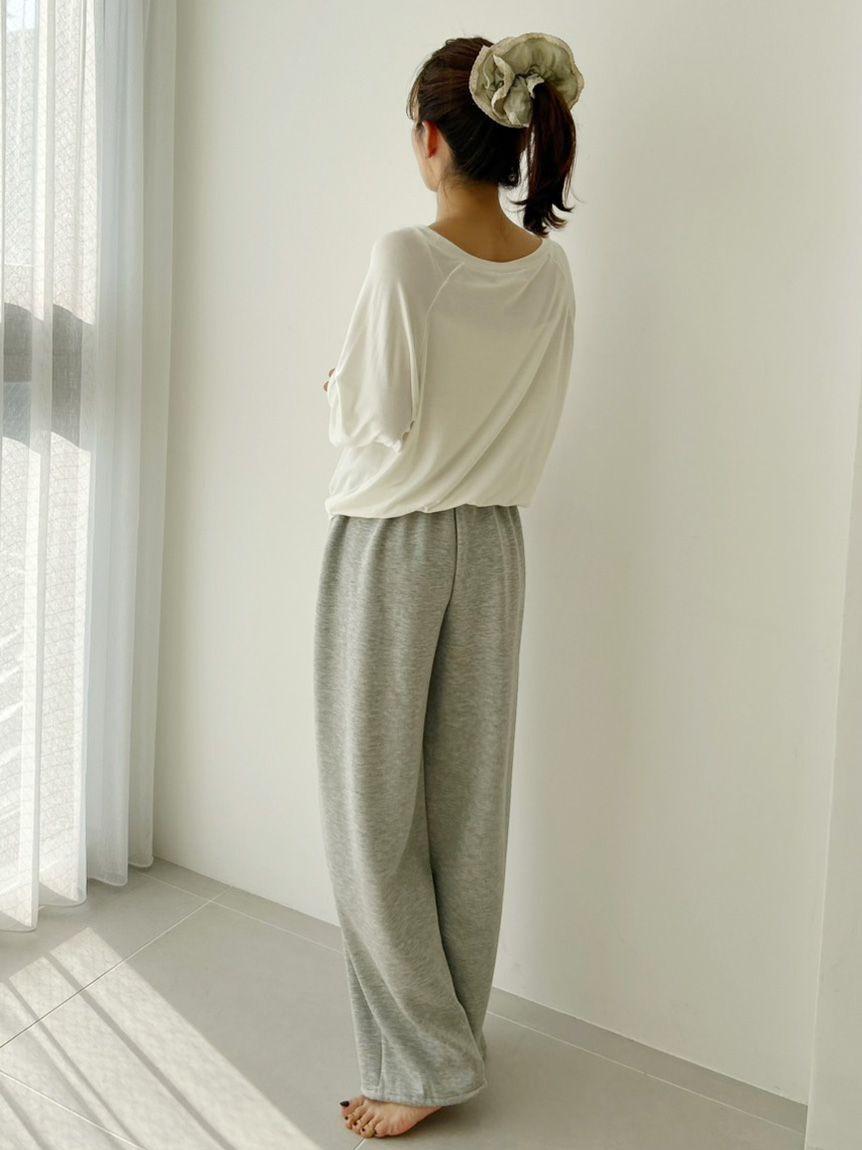 SNIDEL HOME「ワンポイントルーズカットソー」|ルームウェア|