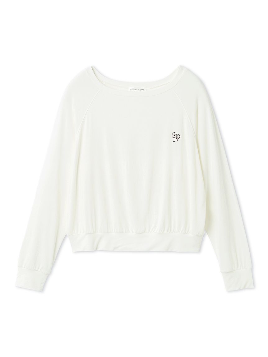 SNIDEL HOME「ワンポイントルーズカットソー」|ルームウェア|