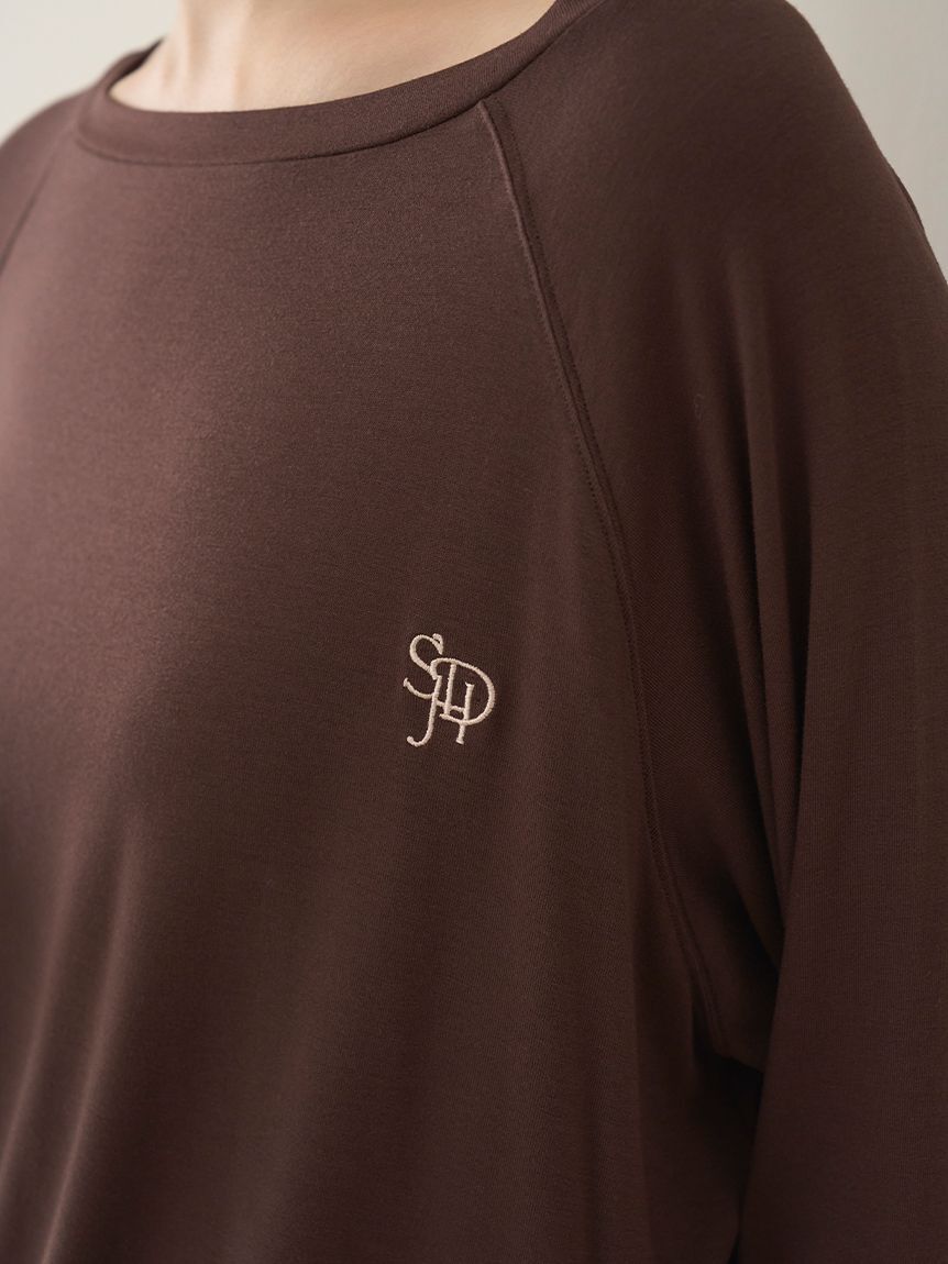 SNIDEL HOME「ワンポイントルーズカットソー」|ルームウェア|