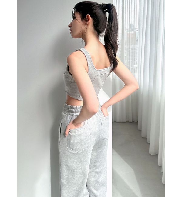 RESEXXY「センターZIPコルセットトップス【セットアップ着用可能】」|タンクトップ|