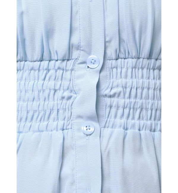 RESEXXY「ギャザーデザインチュニックシャツ」|シャツ・ブラウス|