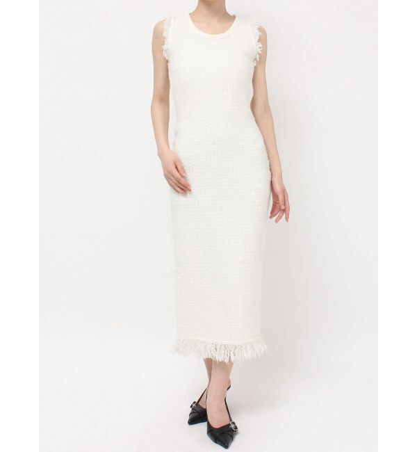RESEXXY「フリンジニットワンピース【セットアップ着用可能】」|ワンピース|