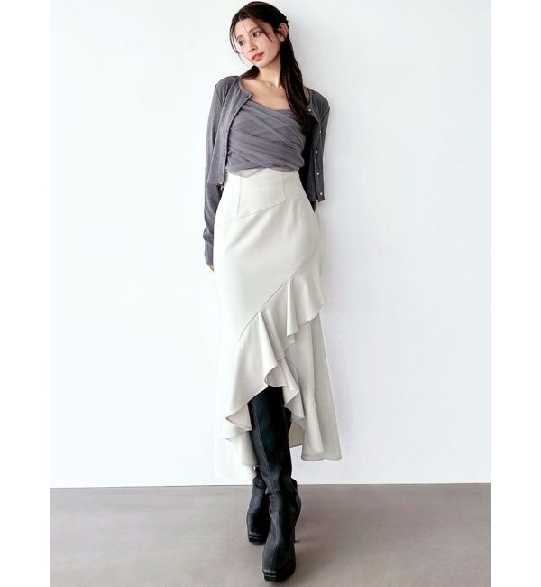 RESEXXY「チュールドッキングアンサンブルトップス」|Tシャツ・カットソー|