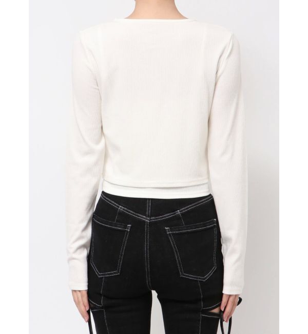 RESEXXY「チュールドッキングアンサンブルトップス」|Tシャツ・カットソー|