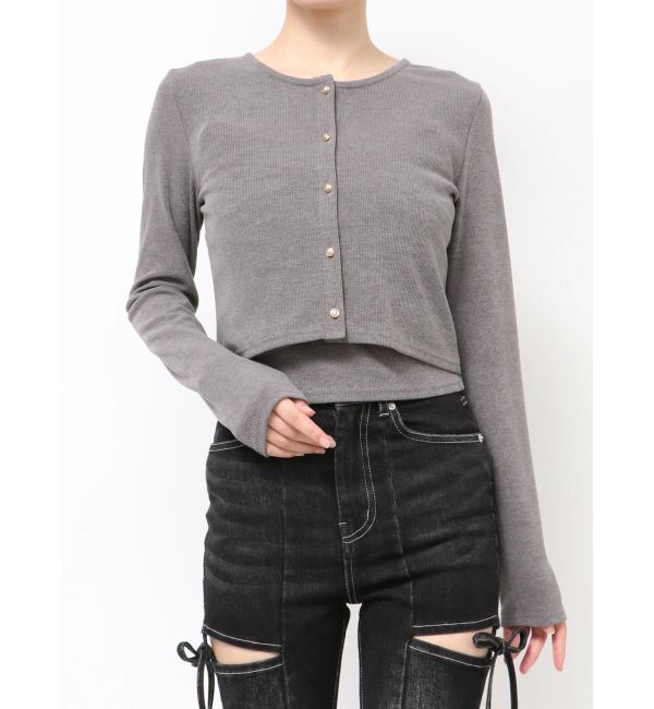 RESEXXY「チュールドッキングアンサンブルトップス」|Tシャツ・カットソー|