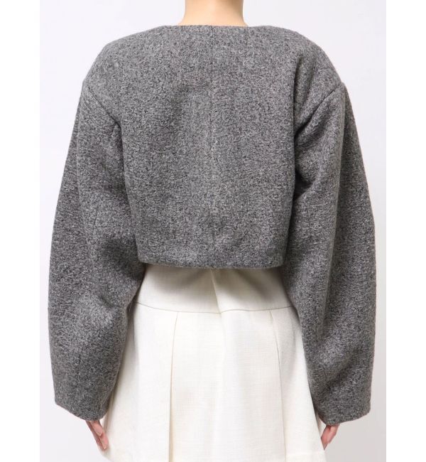 dazzlin「トリプルリボンショートブルゾン」|ブルゾン・スタジャン|