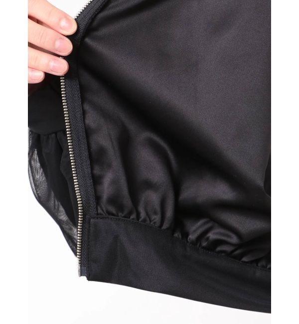 dazzlin「パールツキチュールブルゾン」|ブルゾン・スタジャン|