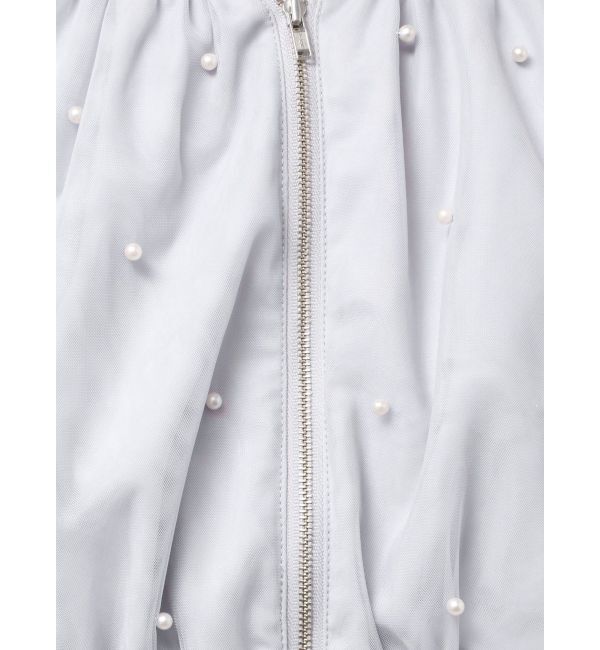 dazzlin「パールツキチュールブルゾン」|ブルゾン・スタジャン|