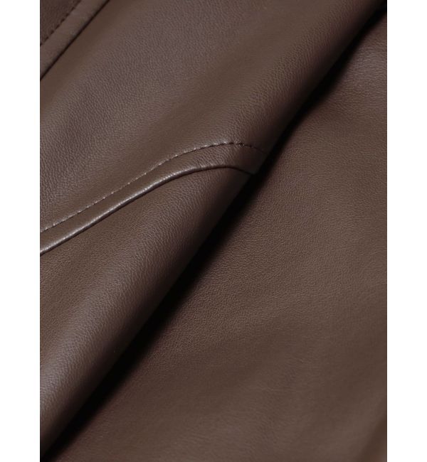 dazzlin「サイドギャザーショートブルゾン」|ブルゾン・スタジャン|