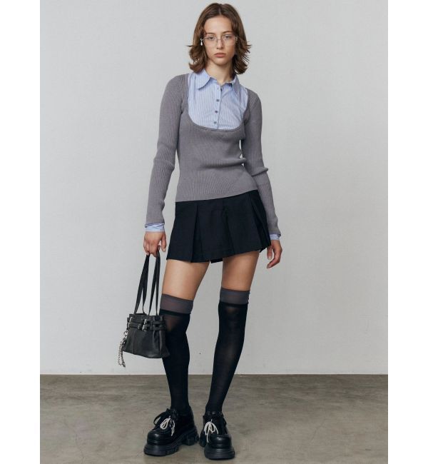 EMODA「タンクソールリボンローファー」|ローファー|