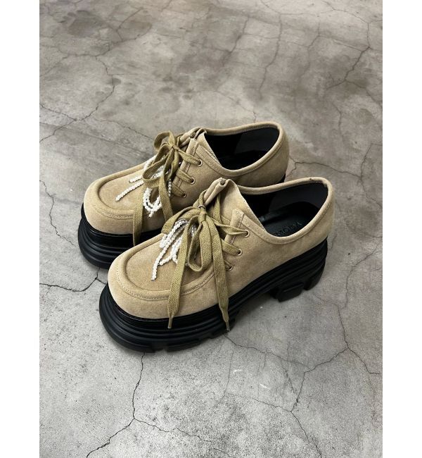 EMODA「タンクソールリボンローファー」|ローファー|