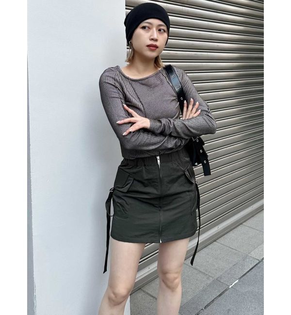 MURUA「カーゴミニスカート」|スカート|