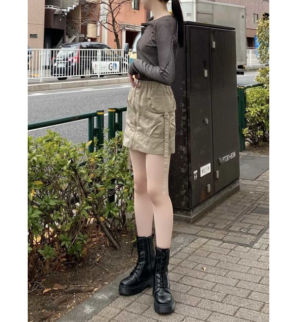 MURUA「カーゴミニスカート」|スカート|