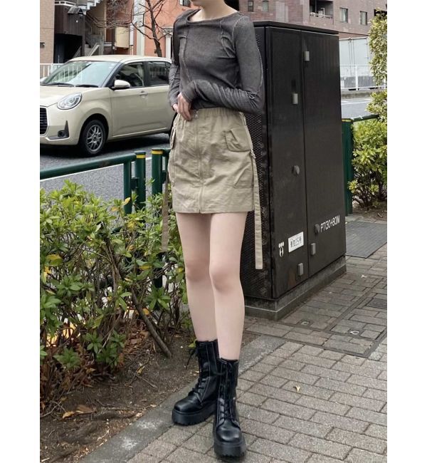 MURUA「カーゴミニスカート」|スカート|