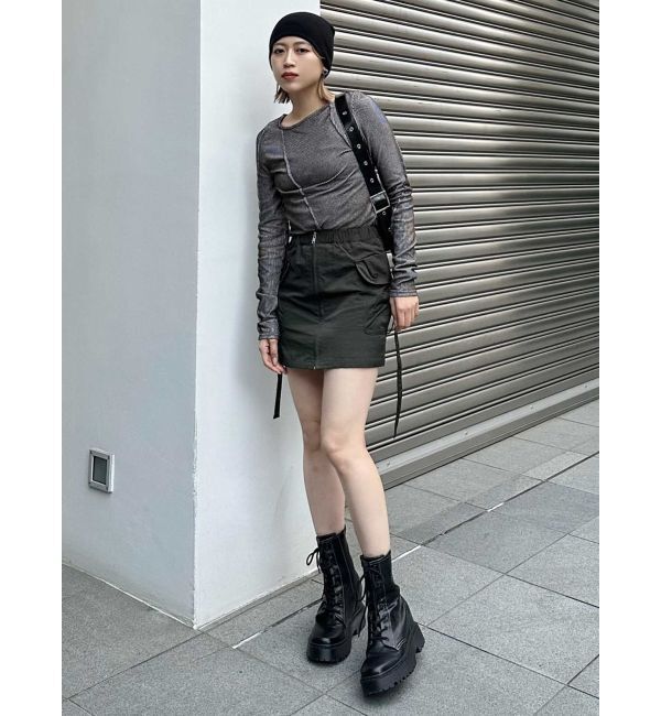 MURUA「カーゴミニスカート」|スカート|