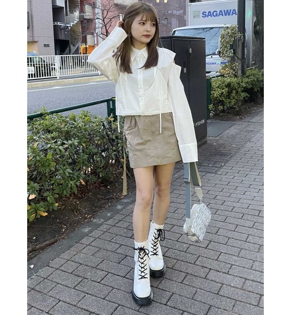 MURUA「カーゴミニスカート」|スカート|