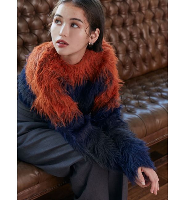 MURUA「シャギーボーダーニット」|ニット・セーター|