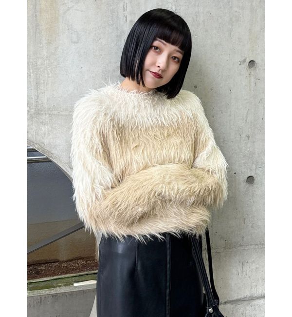 MURUA「シャギーボーダーニット」|ニット・セーター|