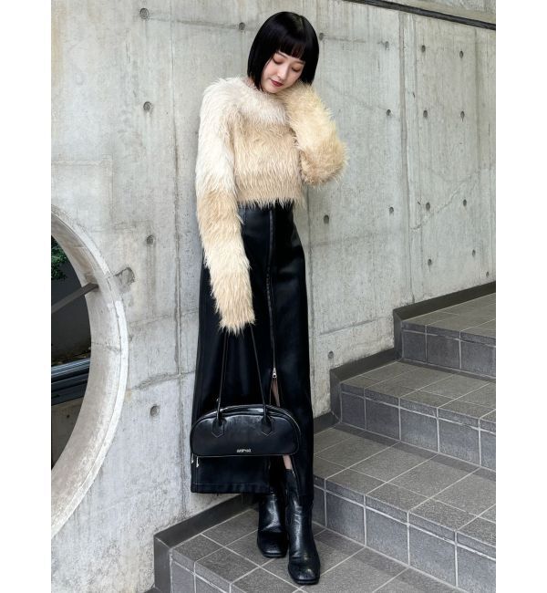 MURUA「シャギーボーダーニット」|ニット・セーター|