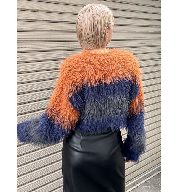 MURUA「シャギーボーダーニット」|ニット・セーター|