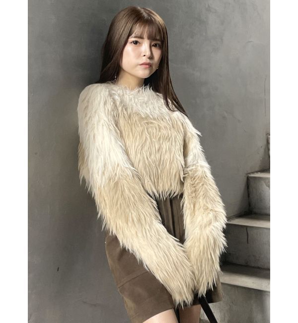 MURUA「シャギーボーダーニット」|ニット・セーター|