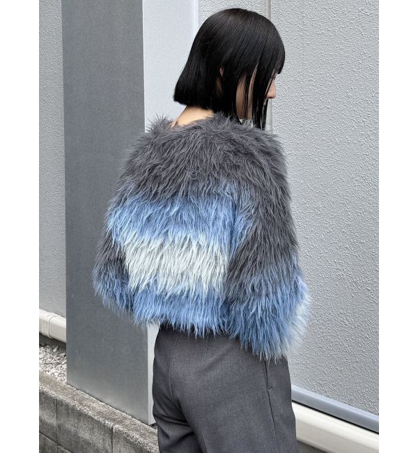 MURUA「シャギーボーダーニット」|ニット・セーター|