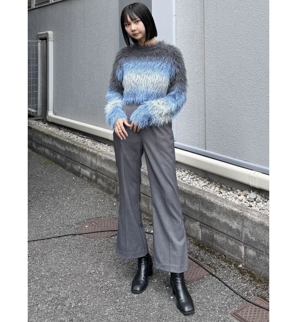 MURUA「シャギーボーダーニット」|ニット・セーター|