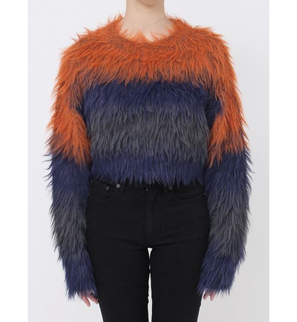 MURUA「シャギーボーダーニット」|ニット・セーター|