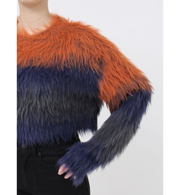 MURUA「シャギーボーダーニット」|ニット・セーター|