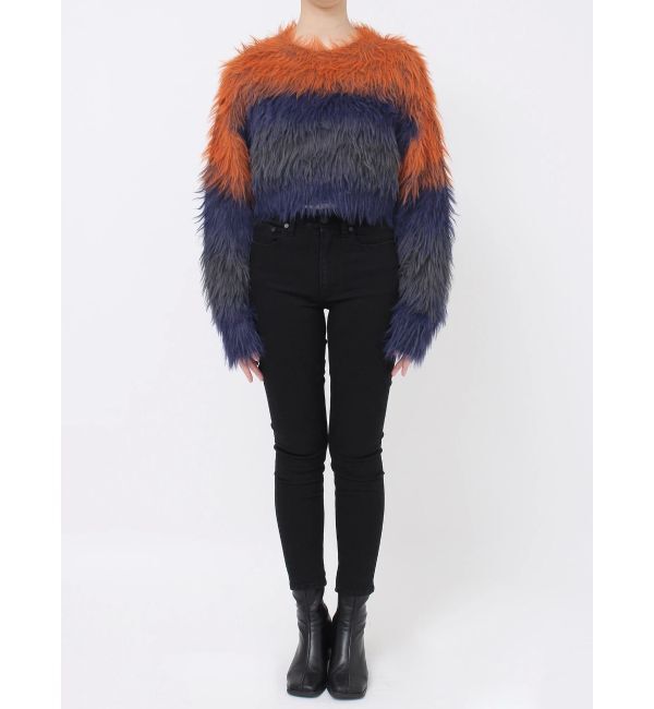 MURUA「シャギーボーダーニット」|ニット・セーター|