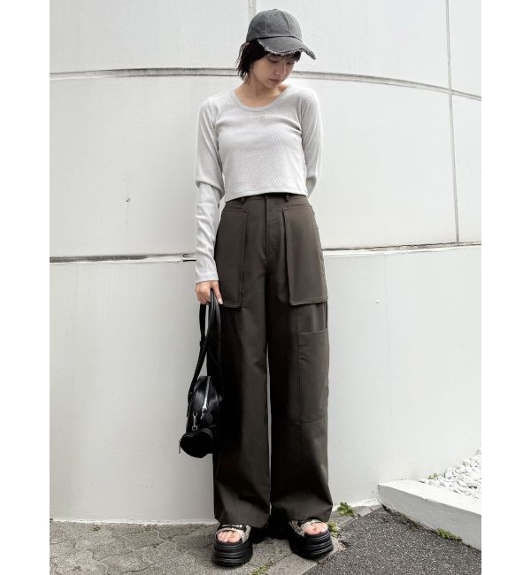 MURUA「カーブフリンジキャップ」|キャップ・キャスケット|