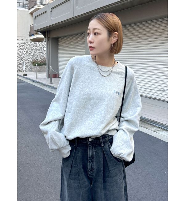 Ungrid「ランダムロゴヴィンテージスウェット」|スウェット・ジャージ|