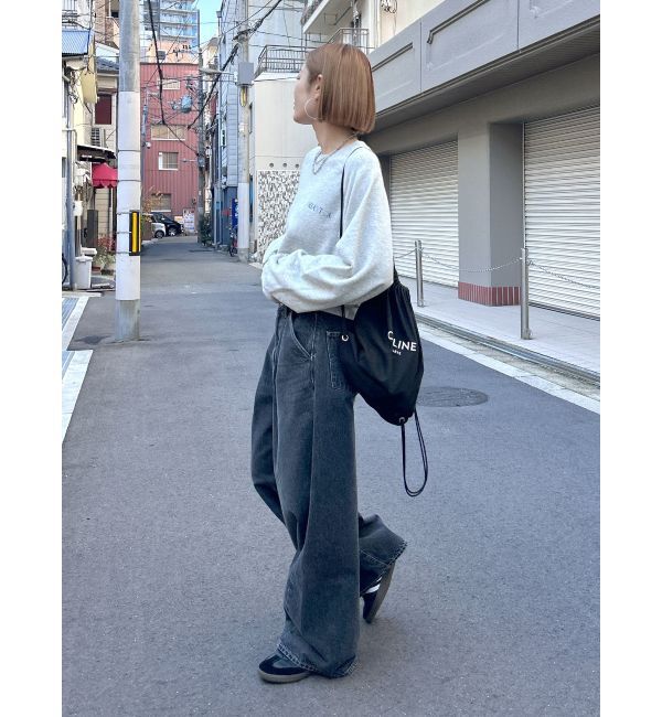 Ungrid「ランダムロゴヴィンテージスウェット」|スウェット・ジャージ|