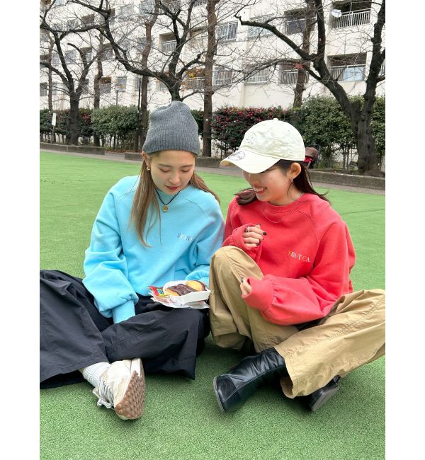 Ungrid「ランダムロゴヴィンテージスウェット」|スウェット・ジャージ|