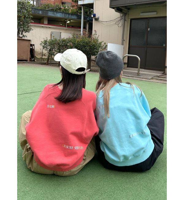 Ungrid「ランダムロゴヴィンテージスウェット」|スウェット・ジャージ|