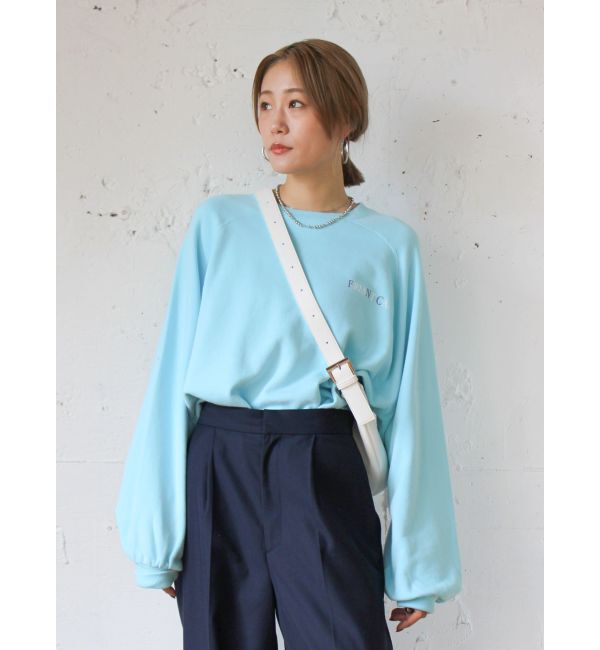 Ungrid「ランダムロゴヴィンテージスウェット」|スウェット・ジャージ|