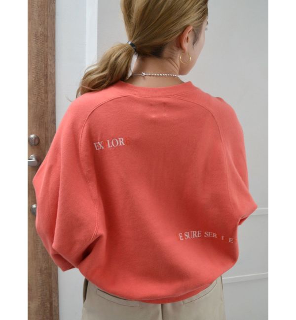 Ungrid「ランダムロゴヴィンテージスウェット」|スウェット・ジャージ|