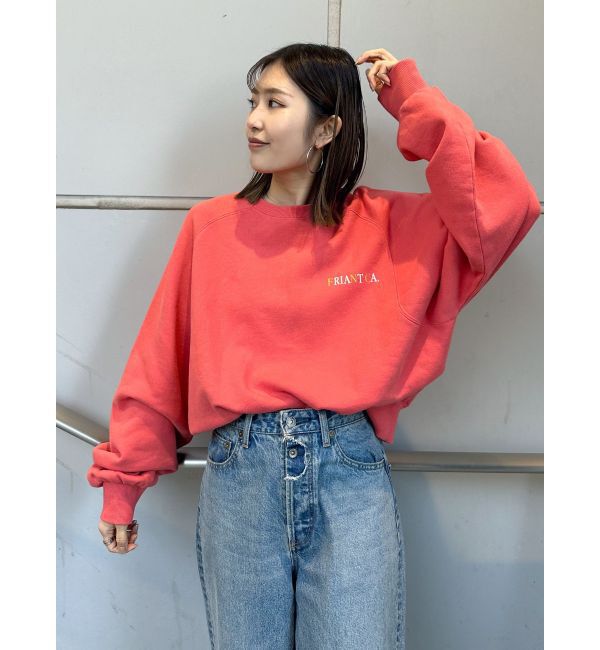 Ungrid「ランダムロゴヴィンテージスウェット」|スウェット・ジャージ|