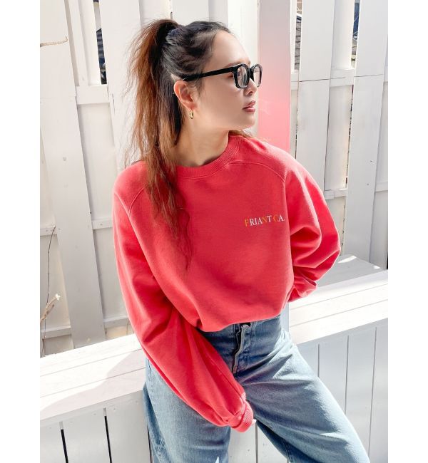 Ungrid「ランダムロゴヴィンテージスウェット」|スウェット・ジャージ|