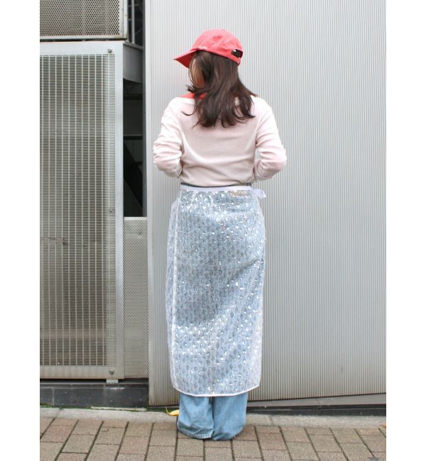 Ungrid「スパンコールチュールラップスカート」|スカート|