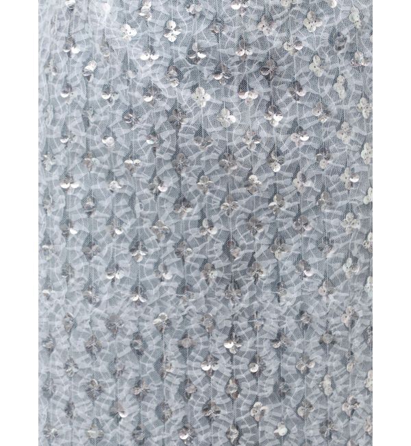 Ungrid「スパンコールチュールラップスカート」|スカート|