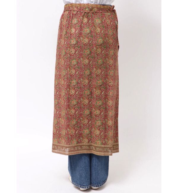 Ungrid「サラサ柄ラップスカート」|スカート|