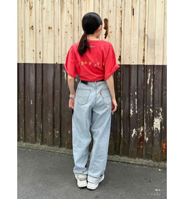 Ungrid「スティッチデザインプリントTee」|Tシャツ・カットソー|