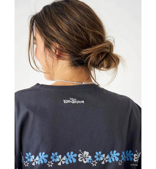 Ungrid「スティッチデザインプリントTee」|Tシャツ・カットソー|