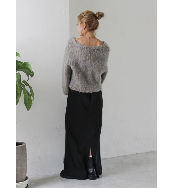 Ungrid「ダブルジップＶネックニットカーディガン」|カーディガン|