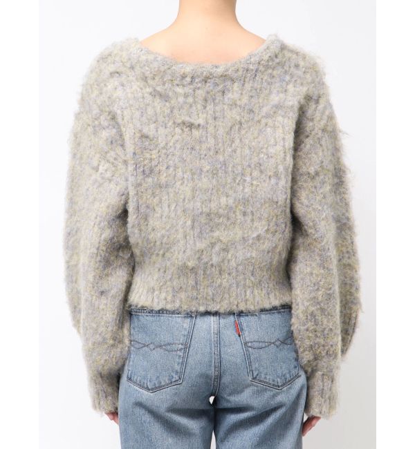 Ungrid「ダブルジップＶネックニットカーディガン」|カーディガン|