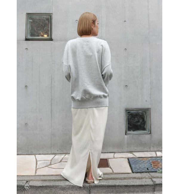 Ungrid「サテンフレアスカート」|スカート|