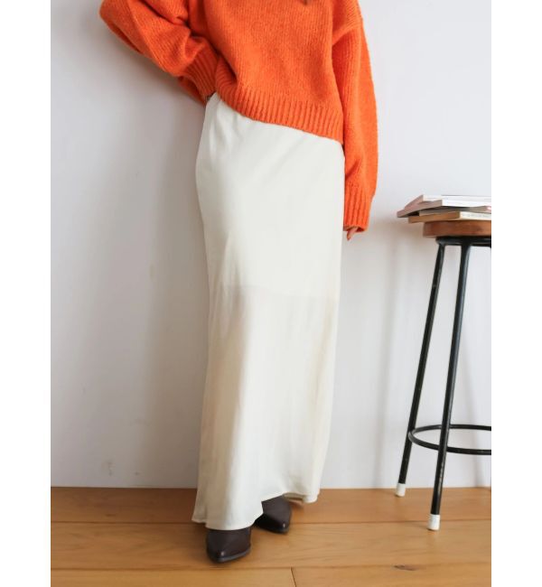 Ungrid「サテンフレアスカート」|スカート|